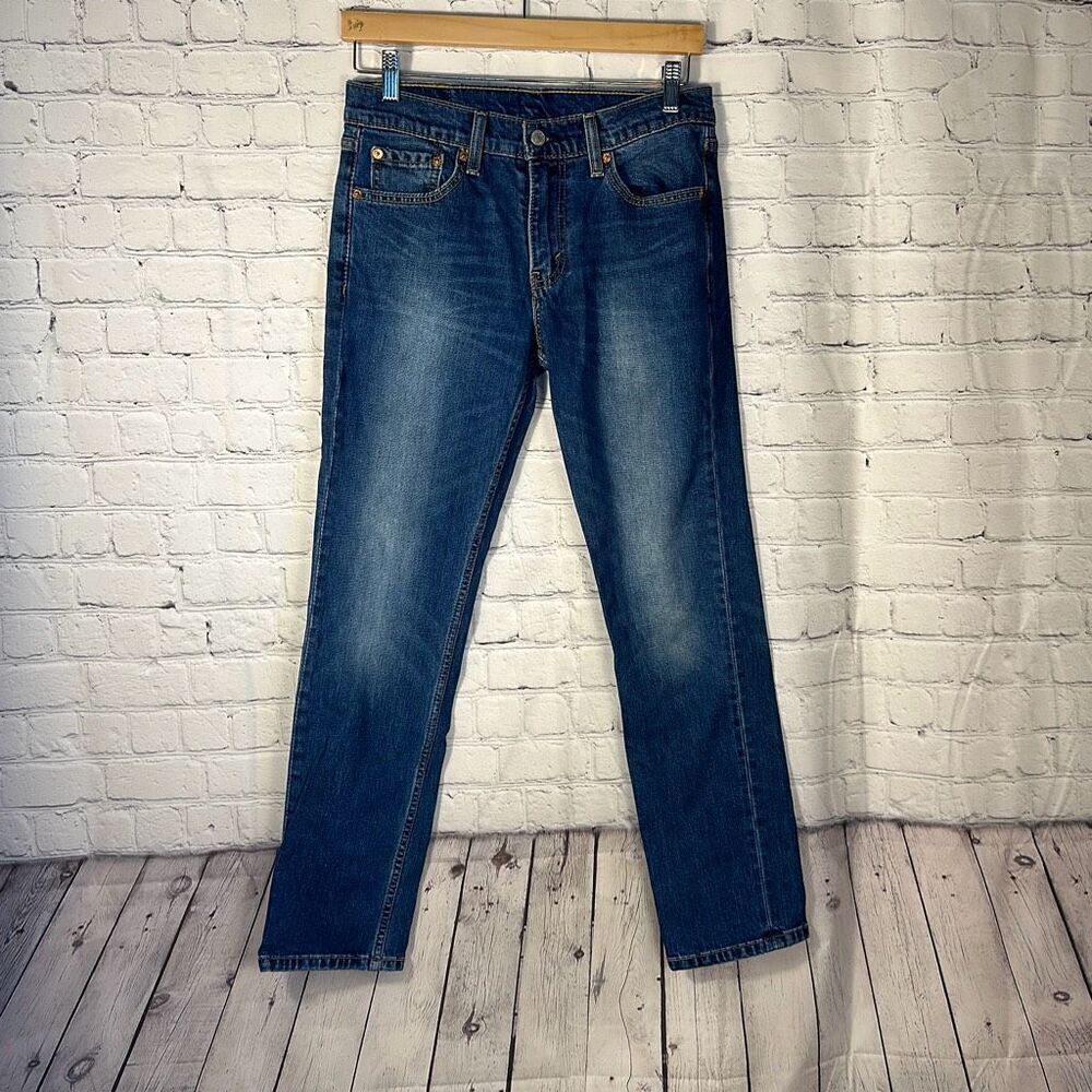 Levi’s 511 Mens Straight Leg Jeans size W30 x L30 Cotton Elastane